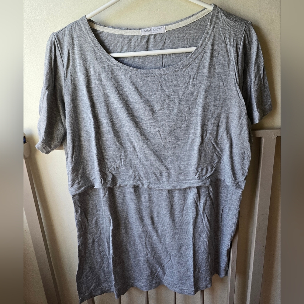 Gray Nursing T-shirt